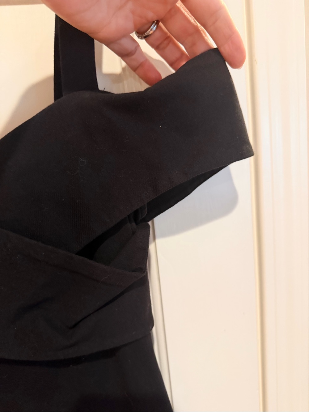 superdown Black Off-Shoulder Ruffle Mini Dress - Picture 3 of 7